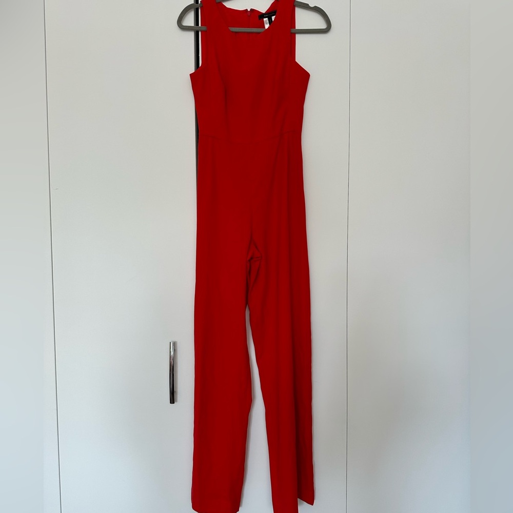 BCBG Red Jumpsuit